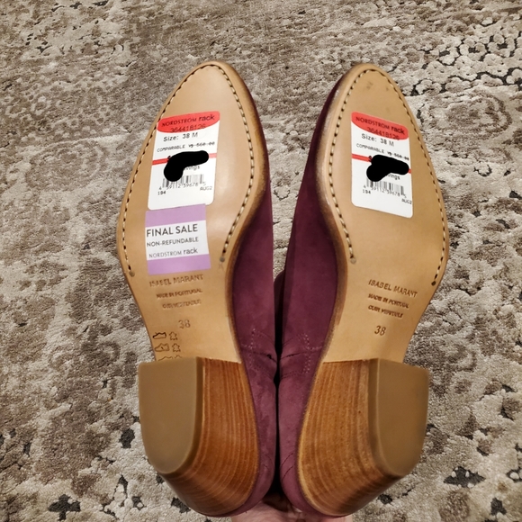 Isabel Marant Dacken Suede Ankle Boots Size 38 - Picture 8 of 8
